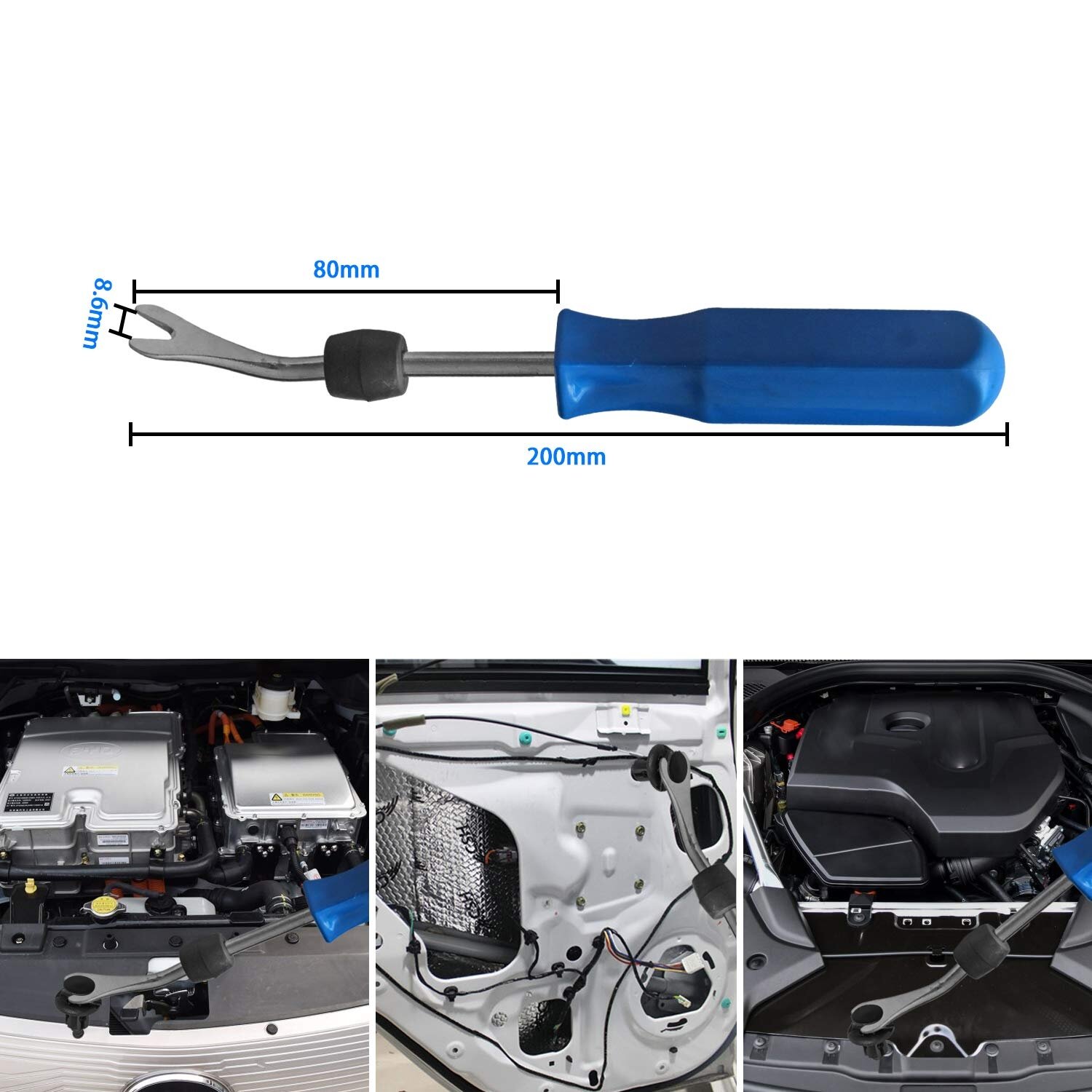 Plastmasas stumjamā tipa klipu sortiments (620gab) - Image 6