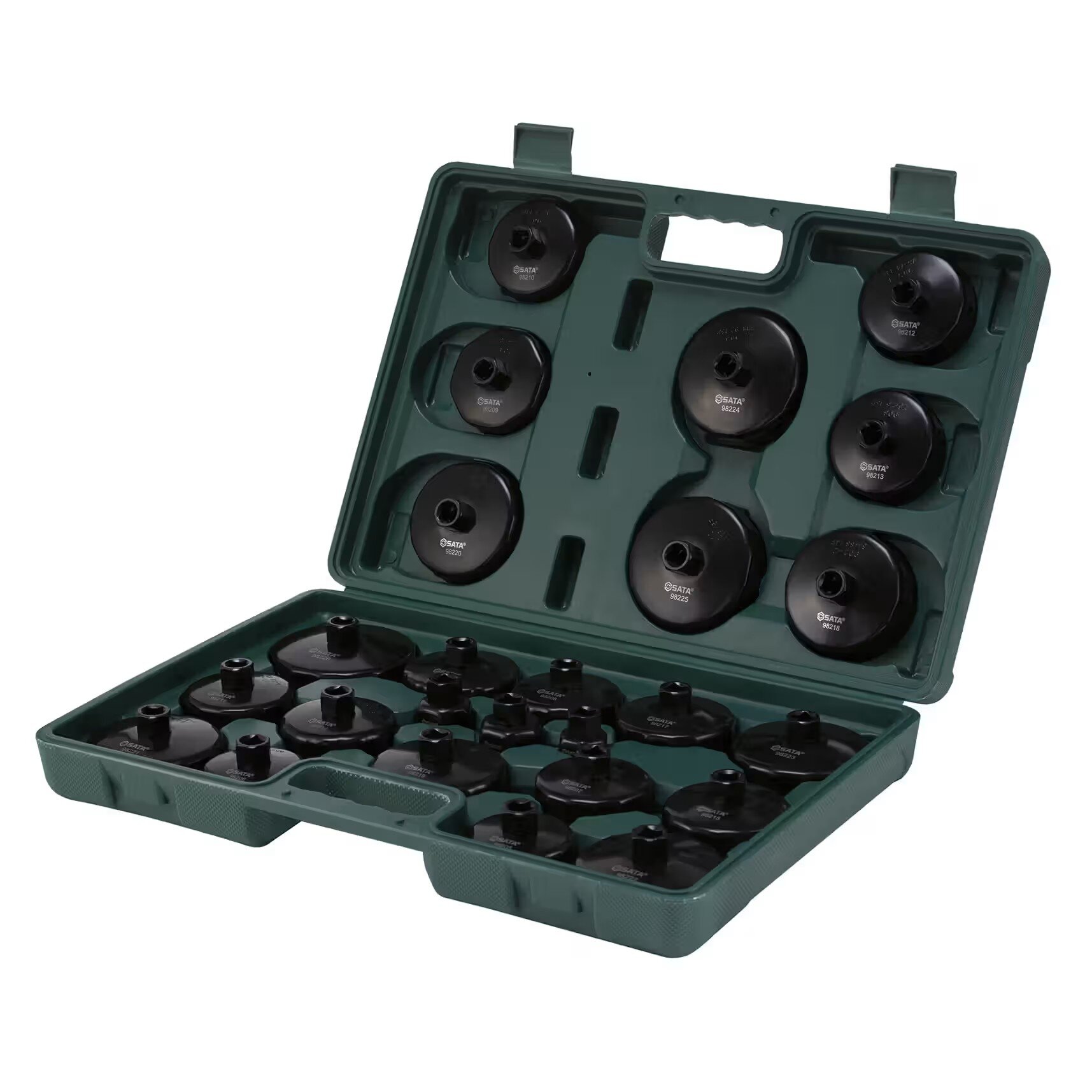 Eļļas filtra vāciņa uzgriežņu atslēgu komplekts 25gab