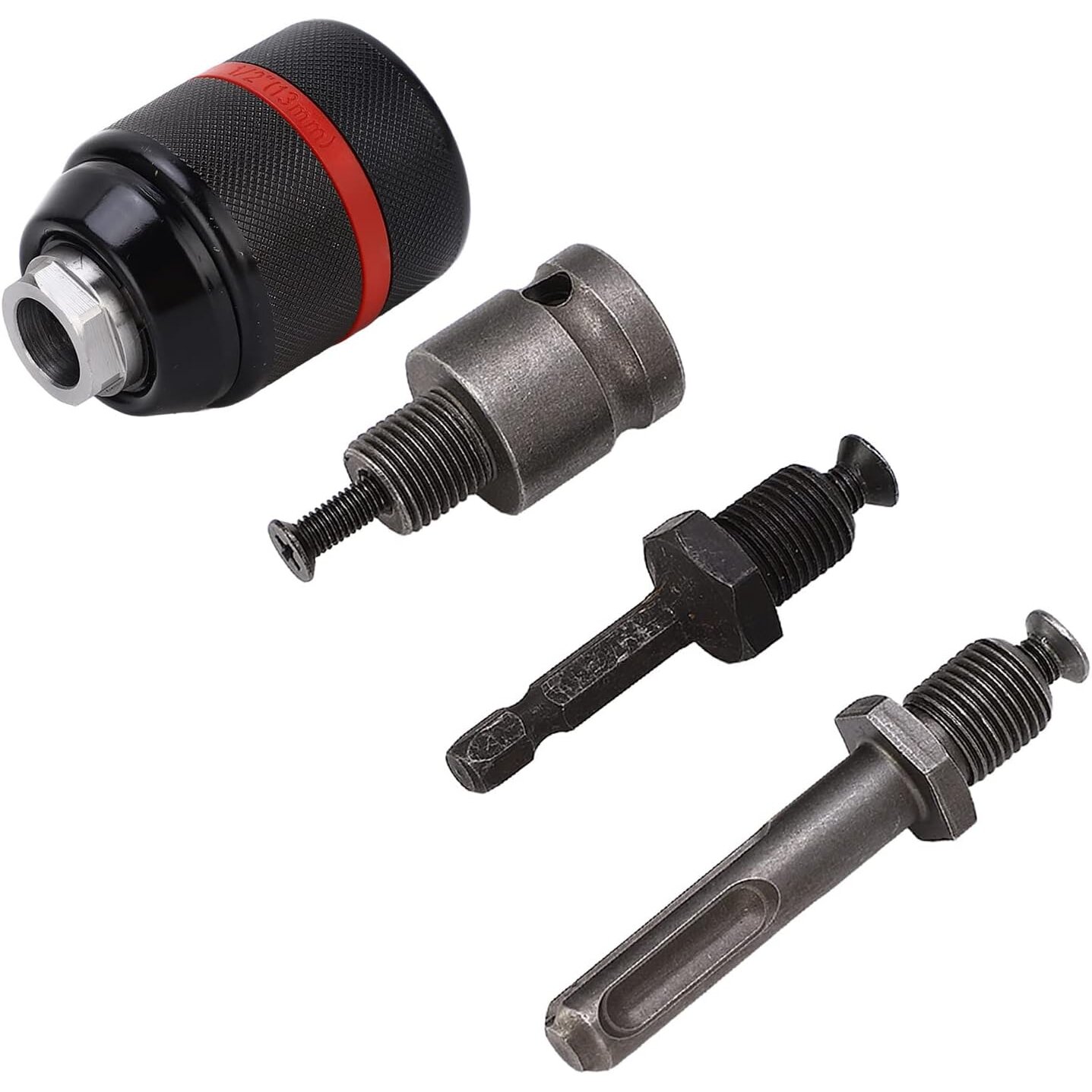 Urbja patrona 1/2” Ø2-13mm ar adapteriem 4gab