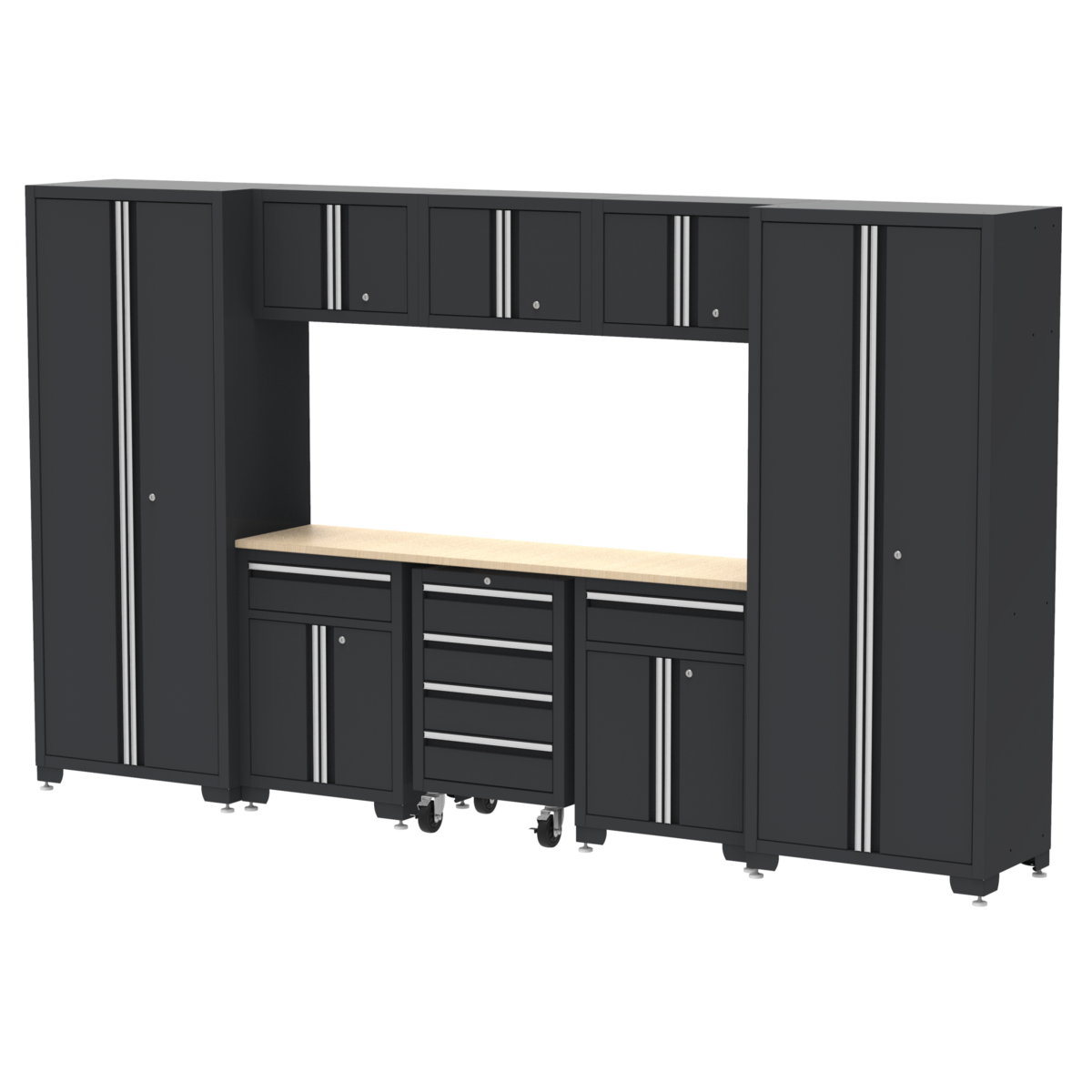 Garāžas skapja kombinācija