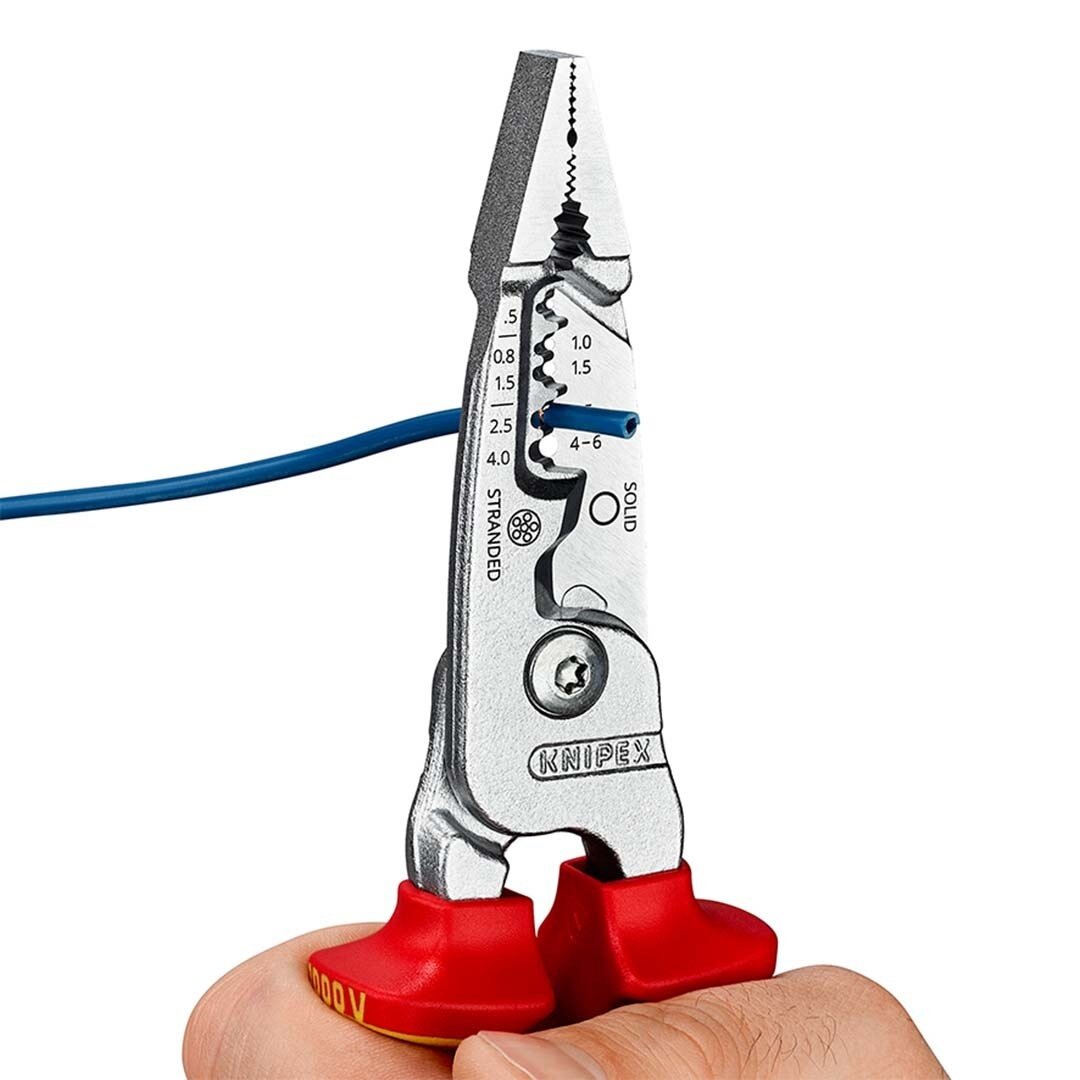 Stiepļu noņēmējs (metriskais) VDE 200mm KNIPEX - Image 6