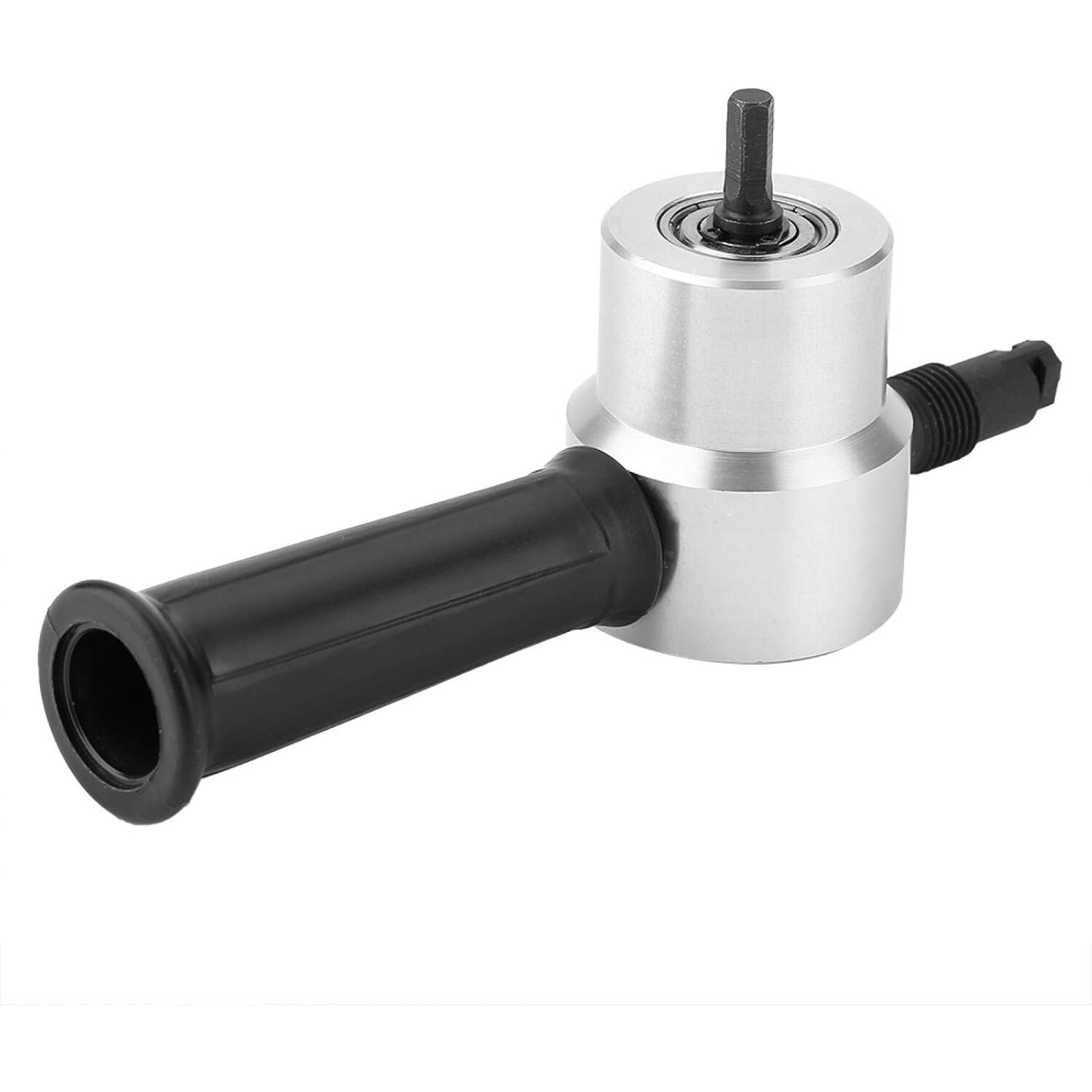 Lokšņu metāla šķēres stiprinājums urbim