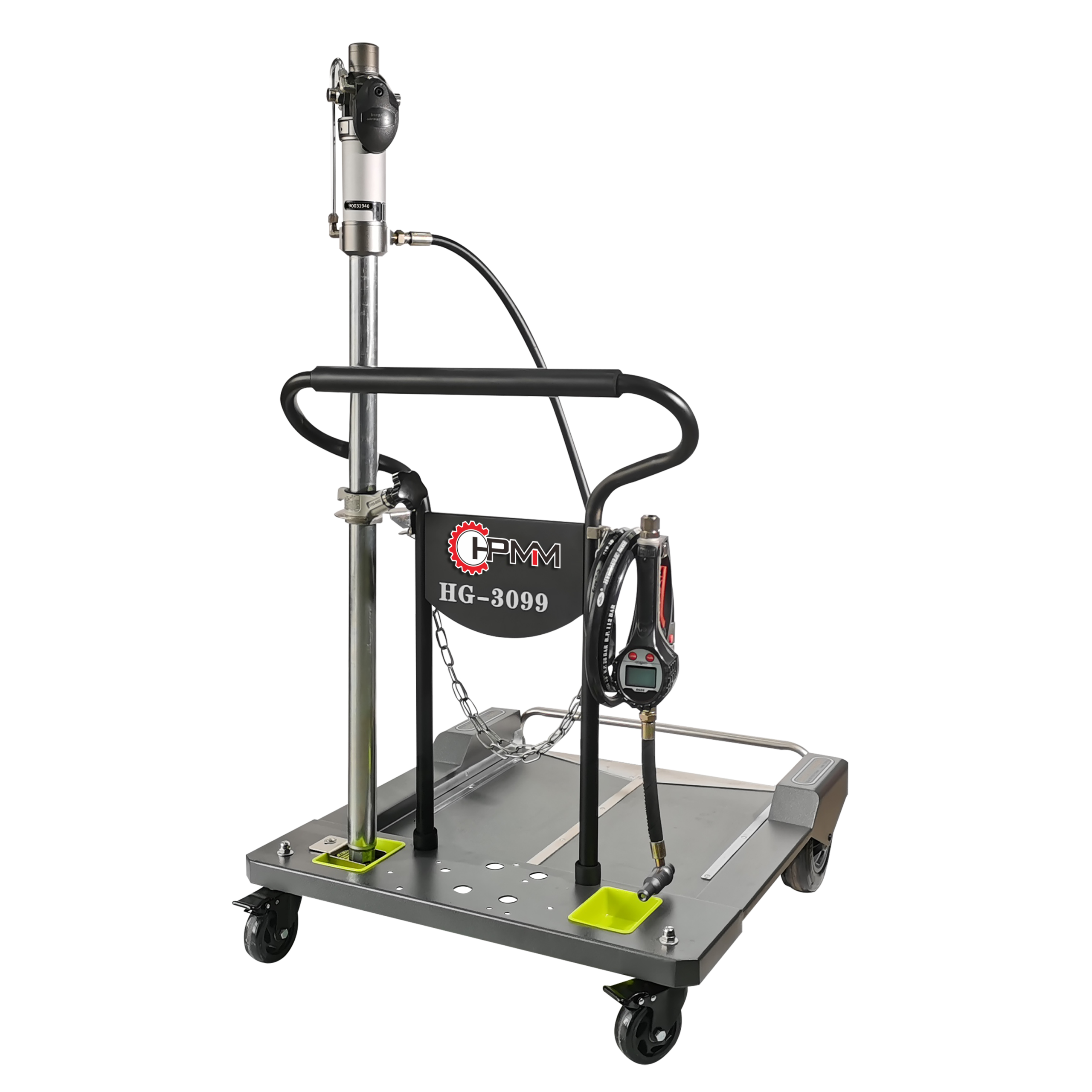 Mobilais eļļas sūkņa bloks 3:1, 180-200l cilindram