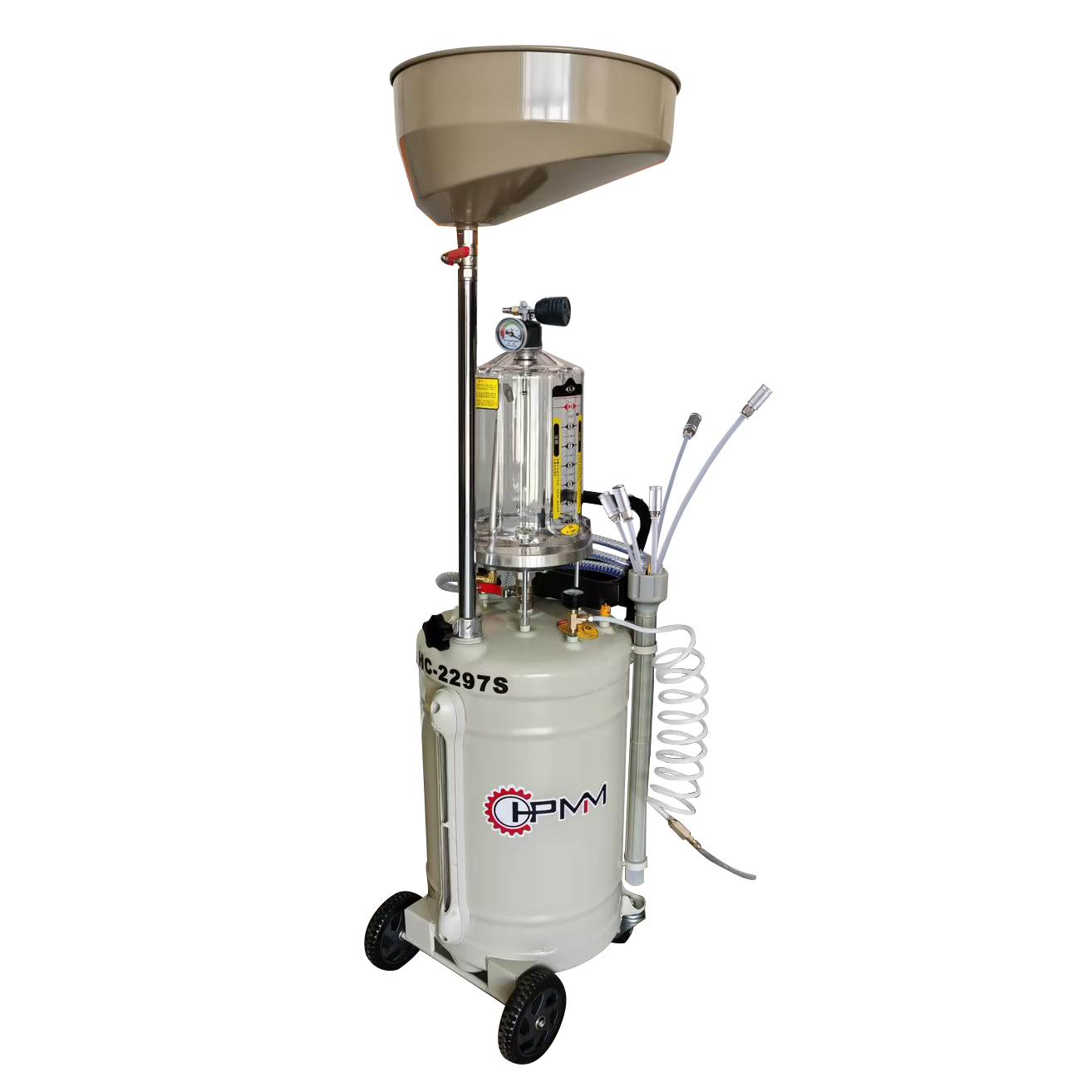 Pneimatiskais atkritumeļļas nosūcējs, 105l