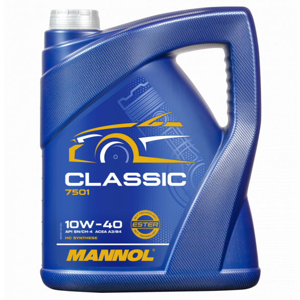 MANNOL sintētiskā motoreļļa CLASSIC 10W-40 5l