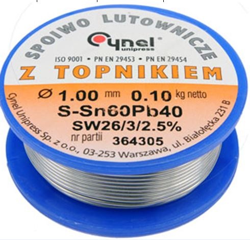 Svina metāls Ø 1.00mm. 100 g vienā plūsmā (76810) - Image 2