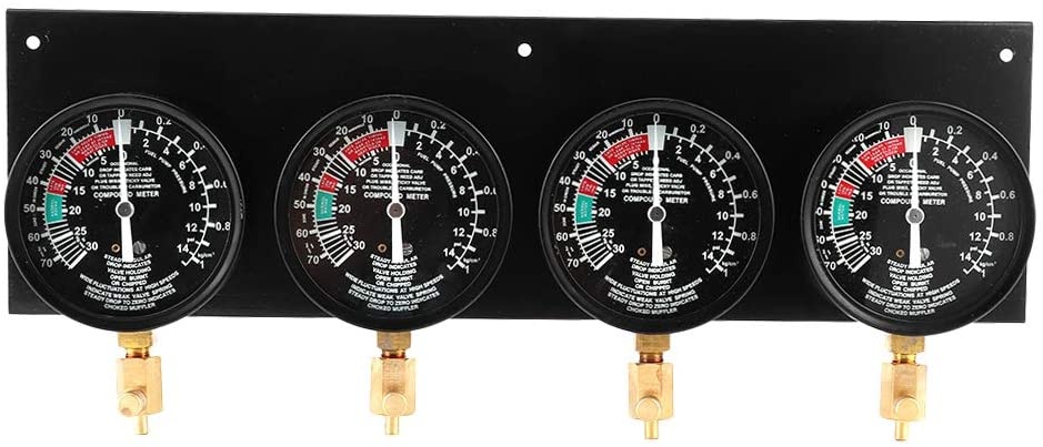 Karburatora sinhronizācijas testeris | ar 4 manometriem | 29 gab. (H62000) - Image 7