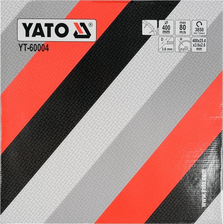Dimanta segmentu griešanas disks | 400 x 25,4 mm (YT-60004) - Image 2
