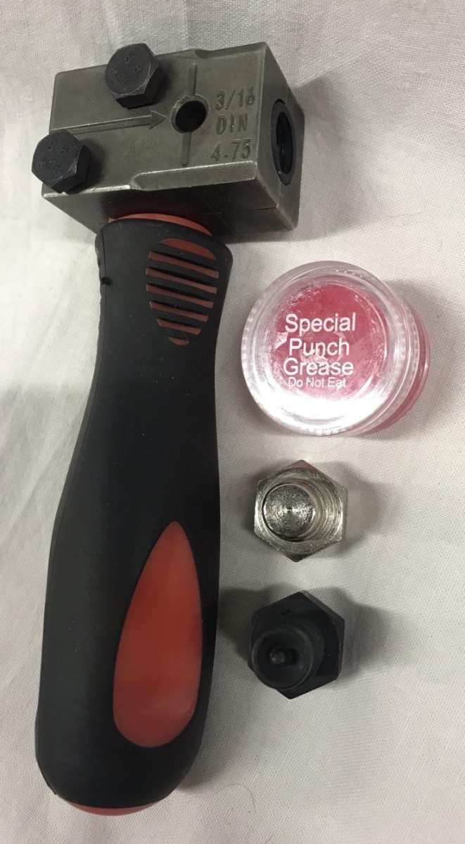 Rokas bremžu caurules uzliesmojuma instruments 3/16" SAE (H23315) - Image 2