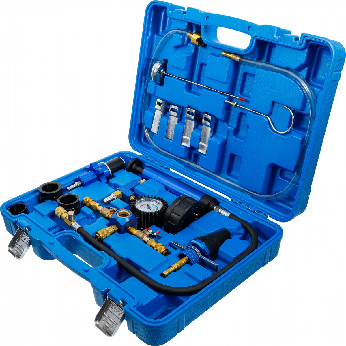 Radiatoru sistēmas spiediena pārbaudes un uzpildes instrumentu komplekts | 13 gab. (74405) - Image 3