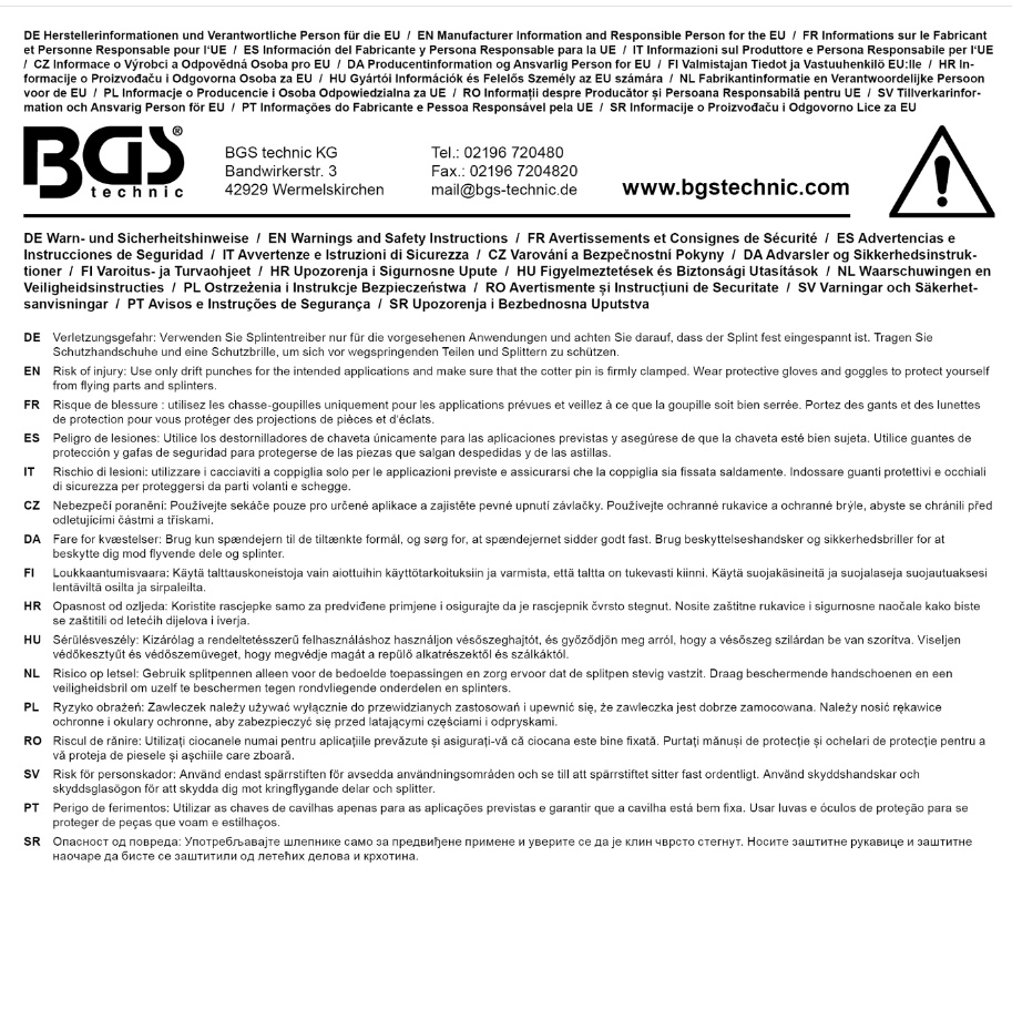 Piespraudes perforators | ar roku aizsardzību | 180 mm | 4 mm (74591-4) - Image 5