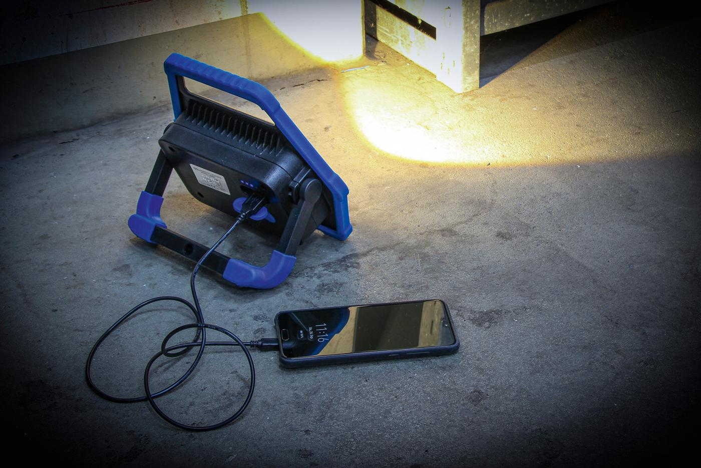 Darba lampa | ar akumulatoru darbināms | COB LED | 30 W (85329) - Image 8