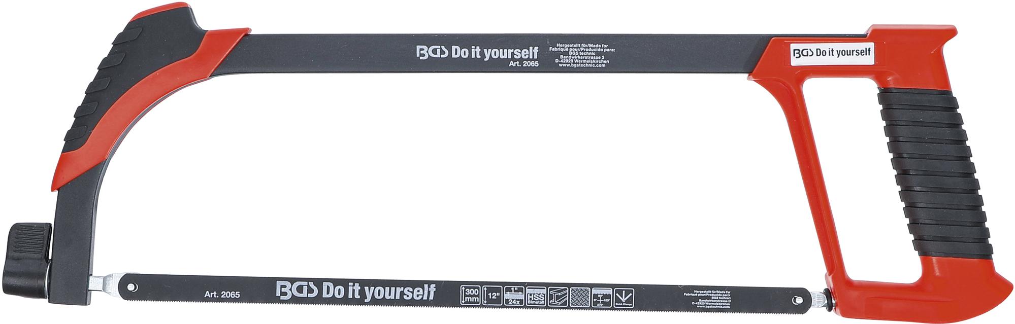 Metalzāģis | nerūsējošā tērauda rāmis | 300 mm (2065) - Image 3