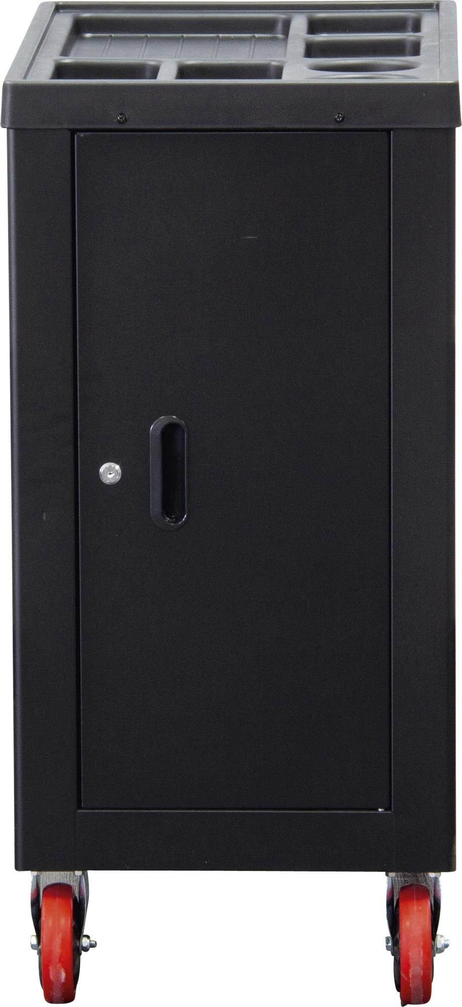 Instrumentu skapis uz riteņiem | 7 atvilktnes | 1 sānu durvis | tukšs (6058-1) - Image 5