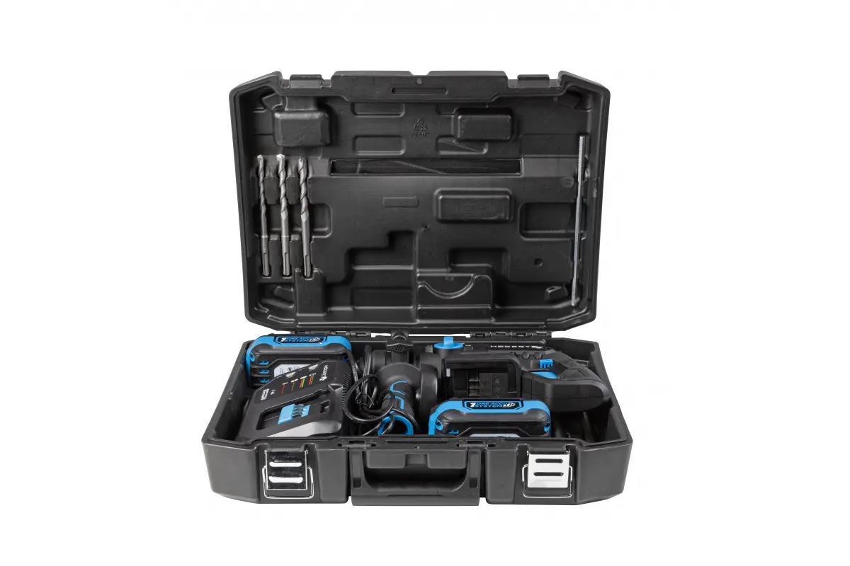 Bezoglīšu perforators ar kalšanas funkciju, 18V, SDS+, HT2E249-B24CH, HOGERT - Image 8