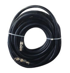 Pneimatiskā gumijas šļūtene ar sprauslām | 6x13x10m (LH-06-10M)