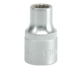 Sešstūra ligzda 1/2″, 10 mm (YT-1272)