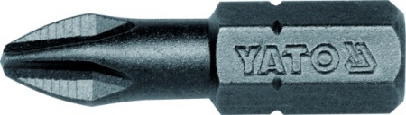 Šķērsbits 1/4″x25MM, izmērs PH2, S2 50 gab (YT-7808)