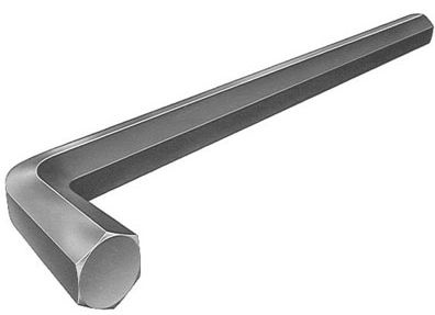 Sešstūra uzgriežņu atslēga, saliekta 14 mm, Cr-V, 255 x 49 mm (35D914)