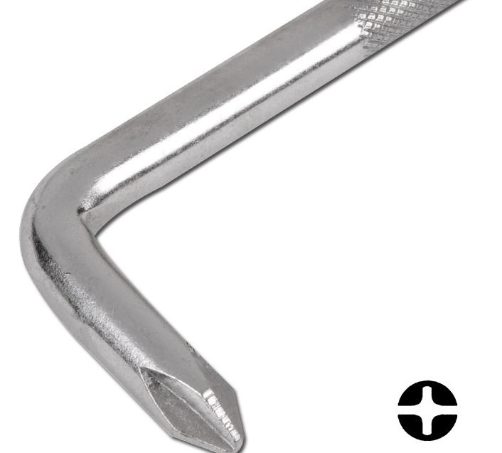 L veida skrūvgriežu komplekts | dzīvoklis SL / krusts | 3 gab. (7982)