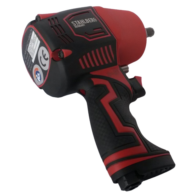 Pneimatiskā triecienuzgriežņu atslēga 1/2″, 1300 Nm “Stahlberg” (ST3260)