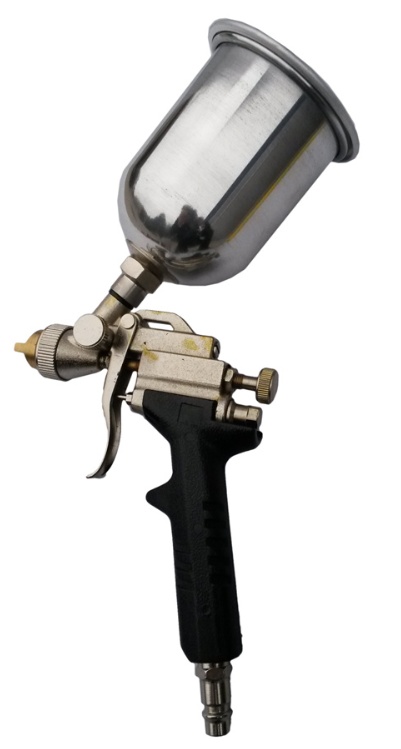Mini smidzināšanas pistole | HVLP | Ø 0,5 mm | 250 ml. | metāla tvertne (E-80G1) - Image 10