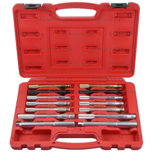 Skrūvju/tapas-turētāju komplekts riteņu uzstādīšanai vai izlīdzināšanai, 14 gab. (HF0302A)