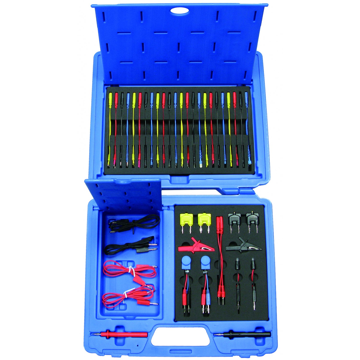 Testa vadu/kabeļu un zondu komplekts | 92 gab. (2186)