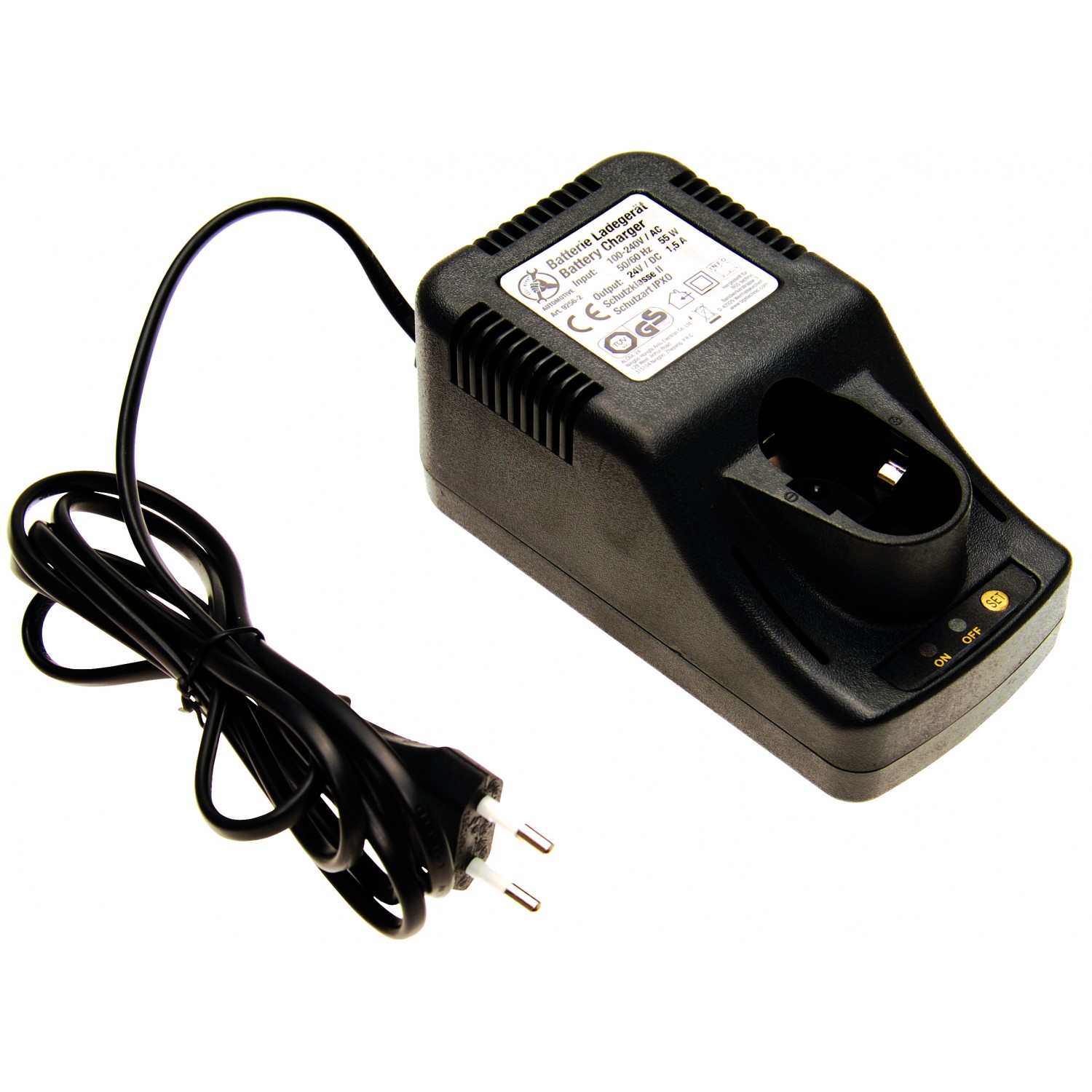 Lādētājs AC 230 skrūvgriežam 9256 (9256-2)