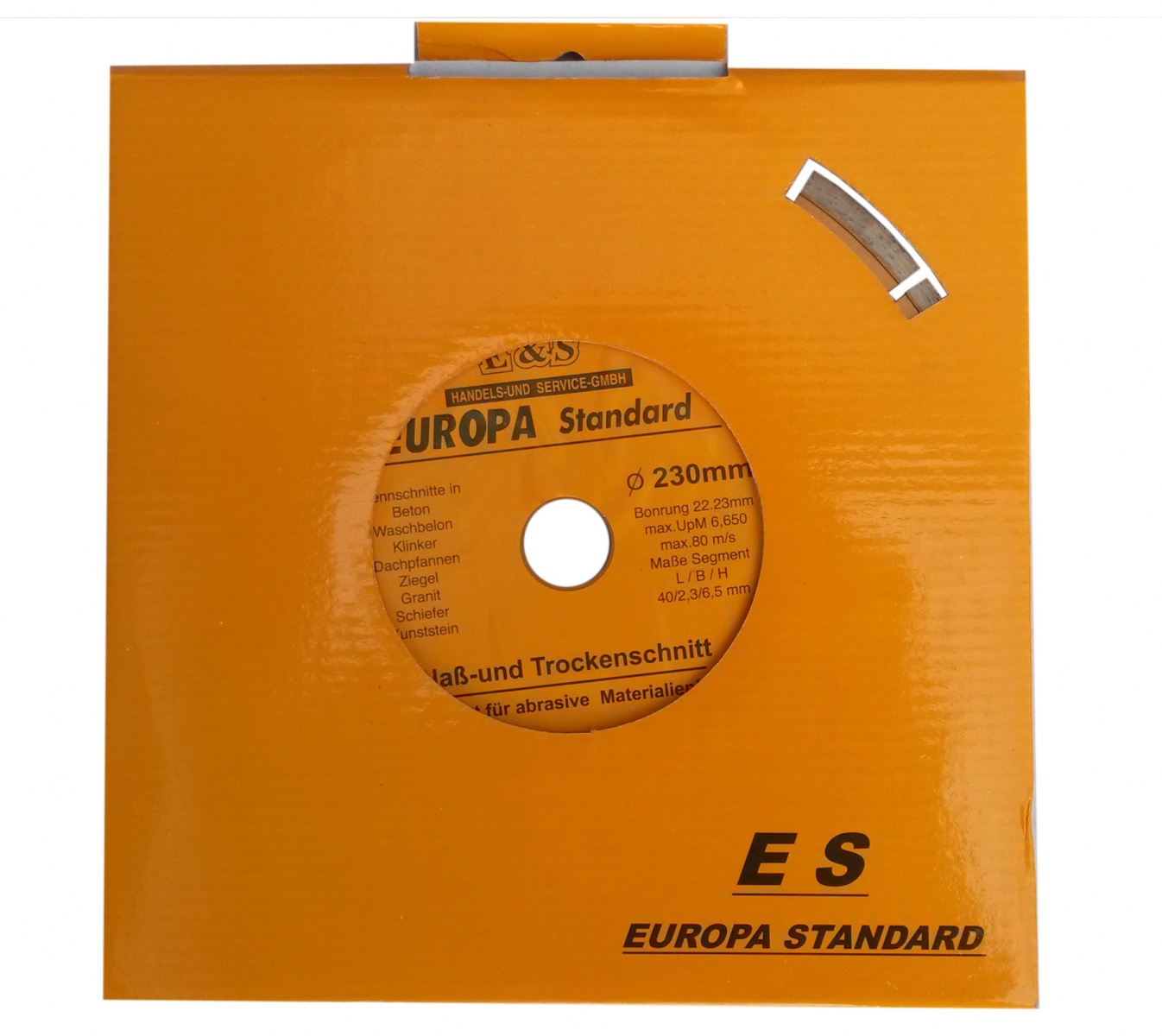 Dimanta griešanas disks Eiropa 300 mm X2.2X3.2X7.0 (E00300)