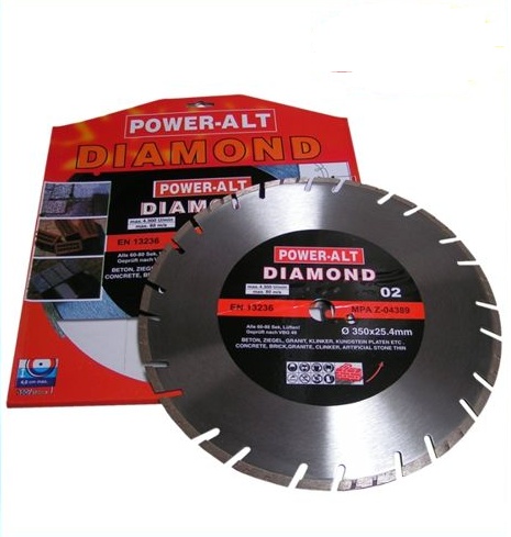 Dimanta griešanas disks 125 mm X1,2 X1,9 X7,0, segments/turbo (PAST0125)