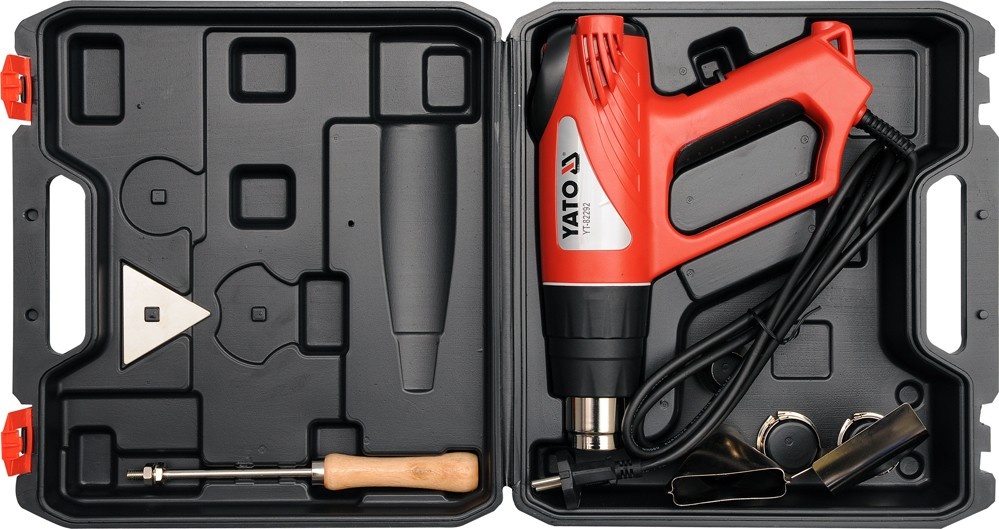 Tehniski apsildāms matu žāvētājs/pūtējs | piederumi | LED indikators | 2000 W (YT-82292)