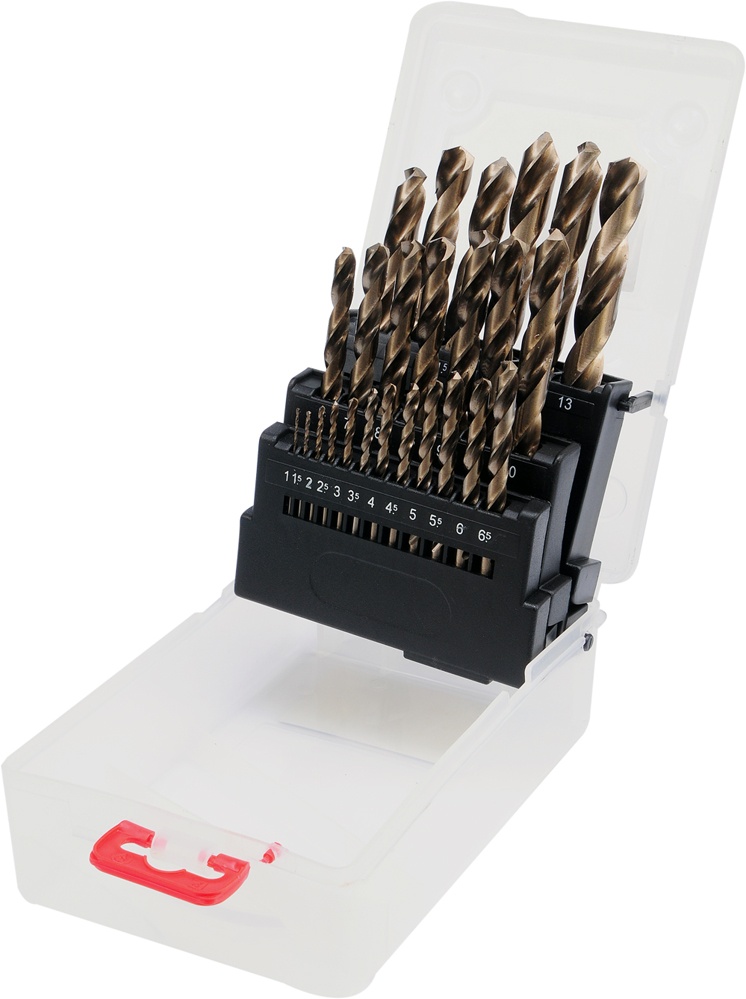 Urbju komplekts | Kobalts-HSS | 1 – 13 mm | 25 gab. (YT-41605)