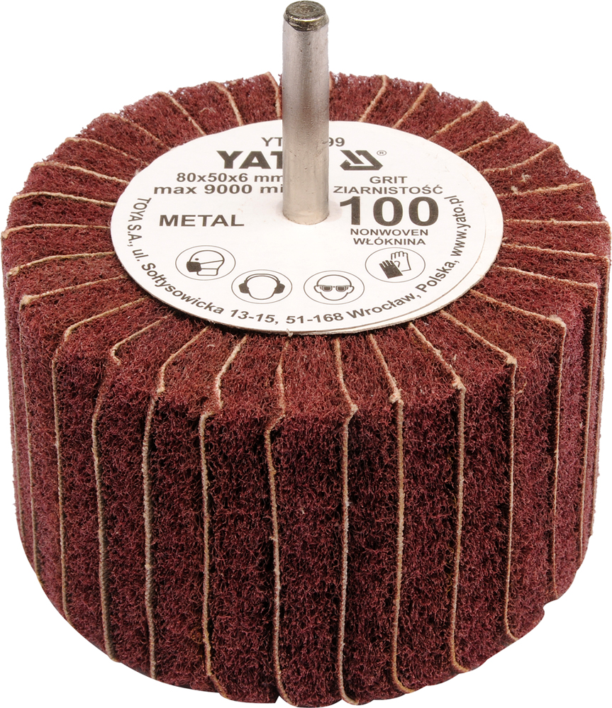 Tīrīšanas uzgalis, lapa | 80x50x6mm | P200 (YT-83401)