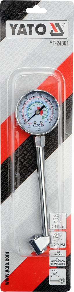 Manometrs dubultajiem riteņiem (YT-24301)