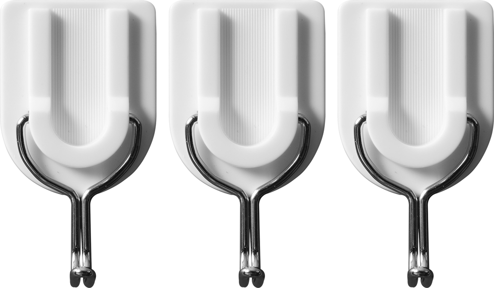 Sienas āķi ir pielīmēti | 3 gab. (74752)