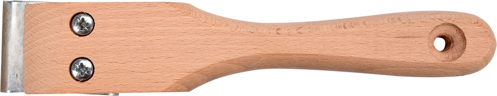 Skrāpis ar koka rokturi | 40 mm (06840)