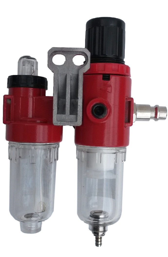 Mitruma savācējs, regulators ar manometru un eļļotāju, 1/4" (LG-22) - Image 5