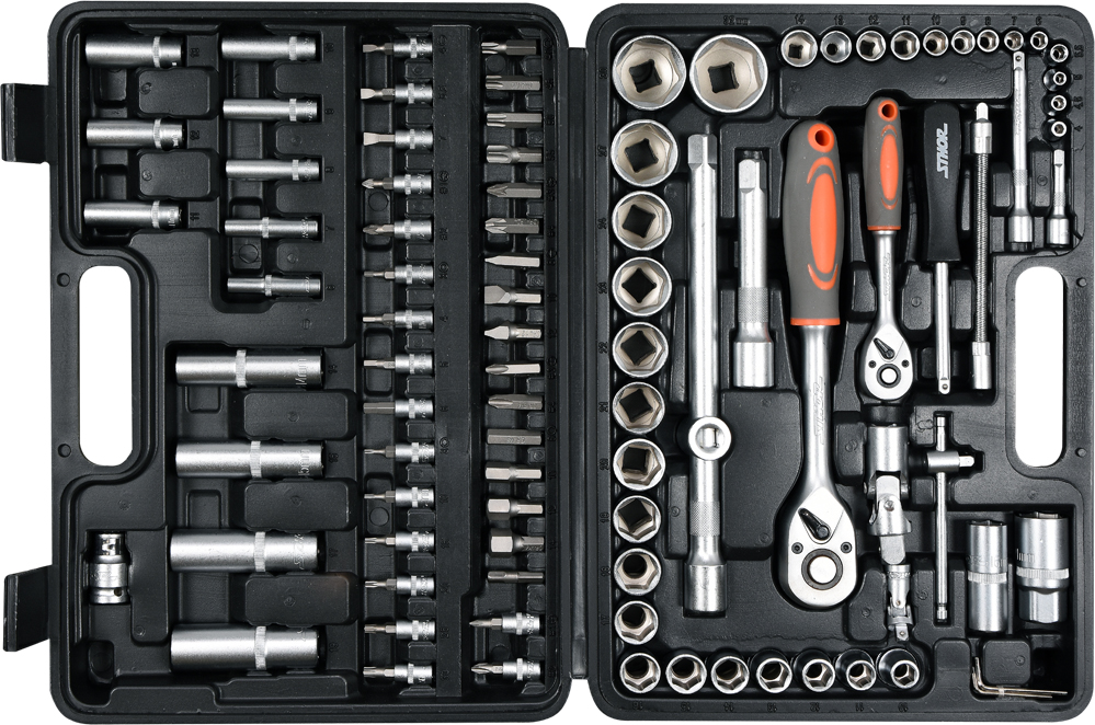 Instrumentu komplekts | 6,3 mm (1/4") + 12,5 mm (1/2") | 94 gab. (58687) - Image 8