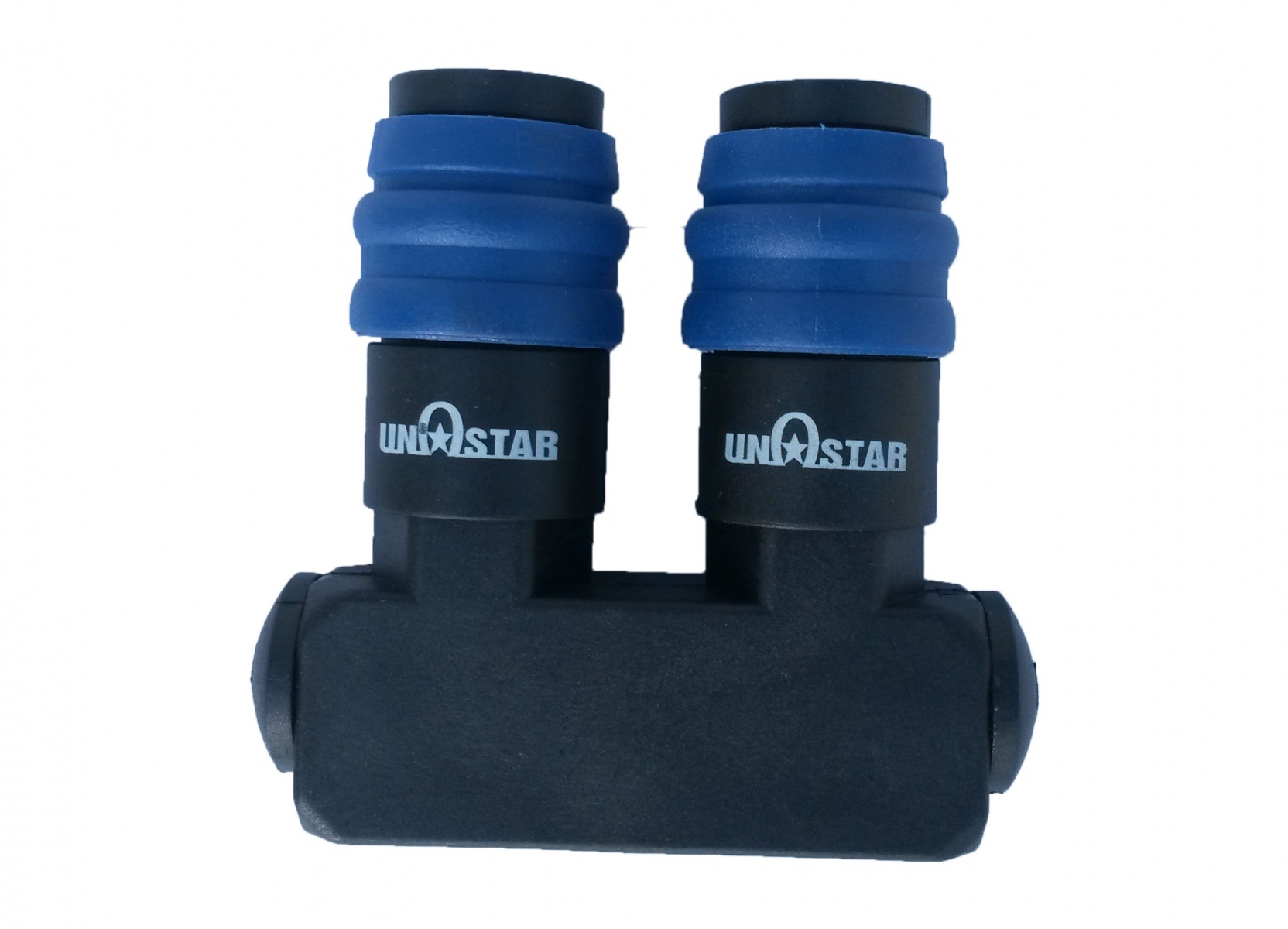 Gaisa sadalītājs ar 2 taisnām ligzdām 1/4″ (TSC-2)