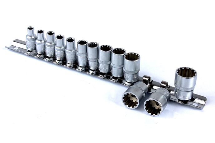 Galvas komplekts | Daudzfunkcionāls | 6,3 mm (1/4 collas) | 4–14 mm | 13 gab. (KR144013)