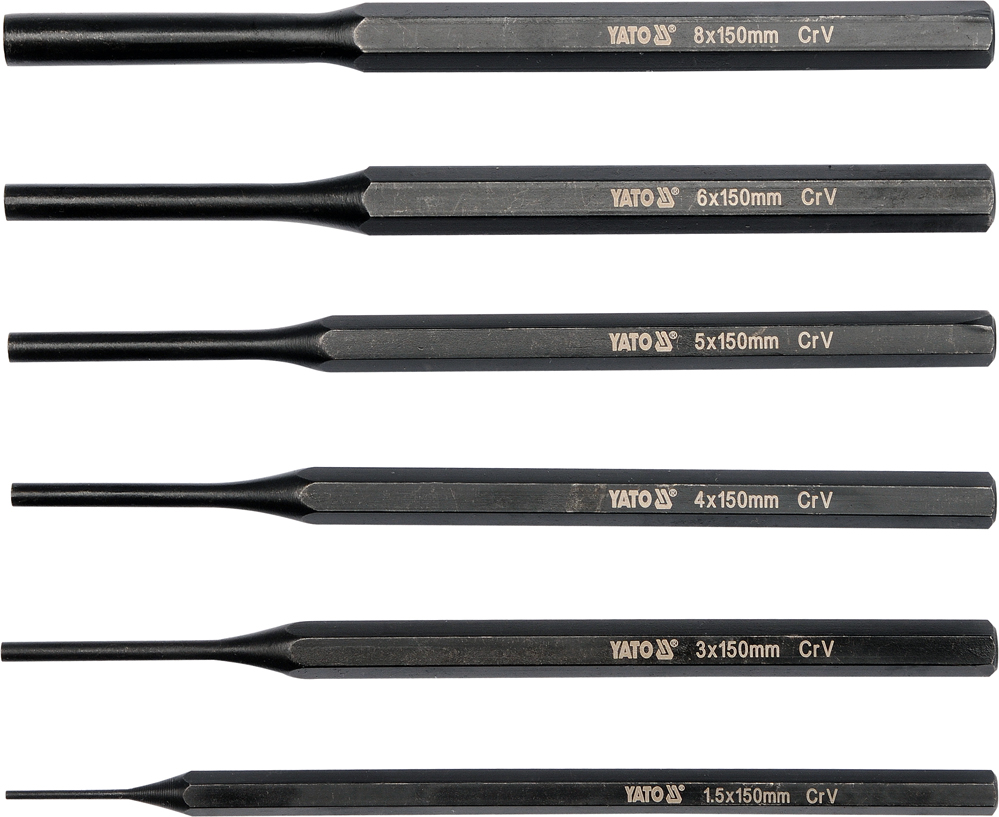 Nokautu komplekts | 1,5-8mm | 6 gab. (YT-47121)