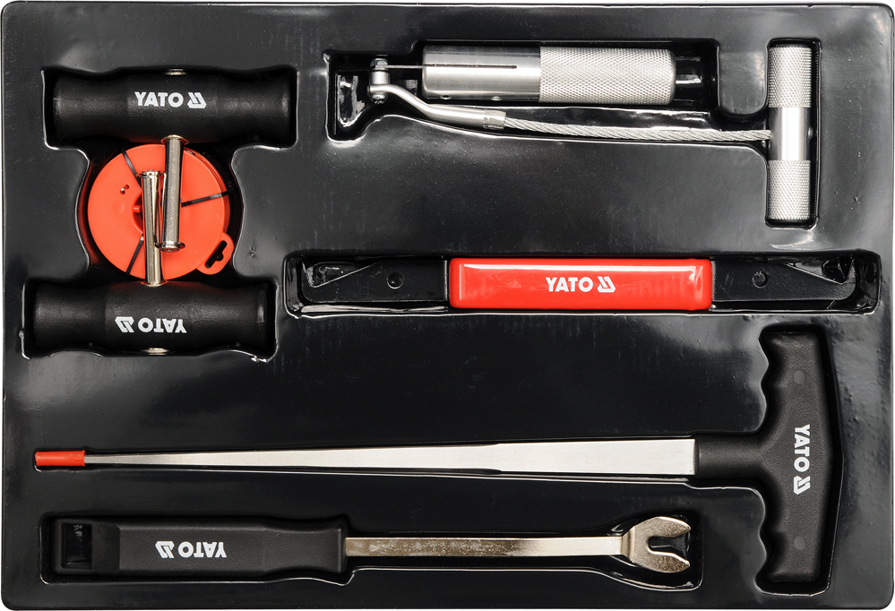 Instrumenti stikla demontāžai | 7 gab. (YT-0845)