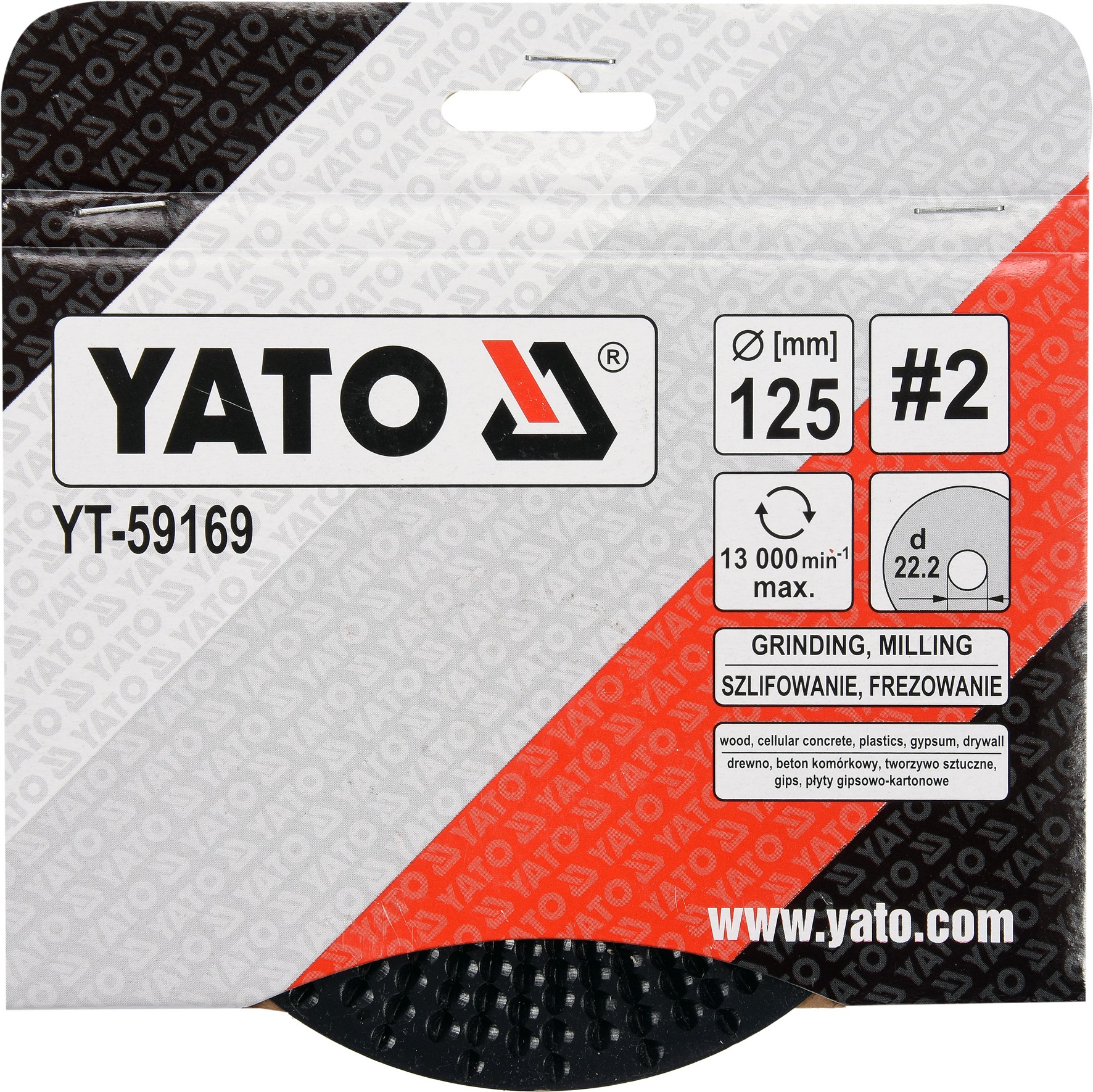 Koka griezējs/asmens 125 mm, No2 (YT-59169) - Image 8