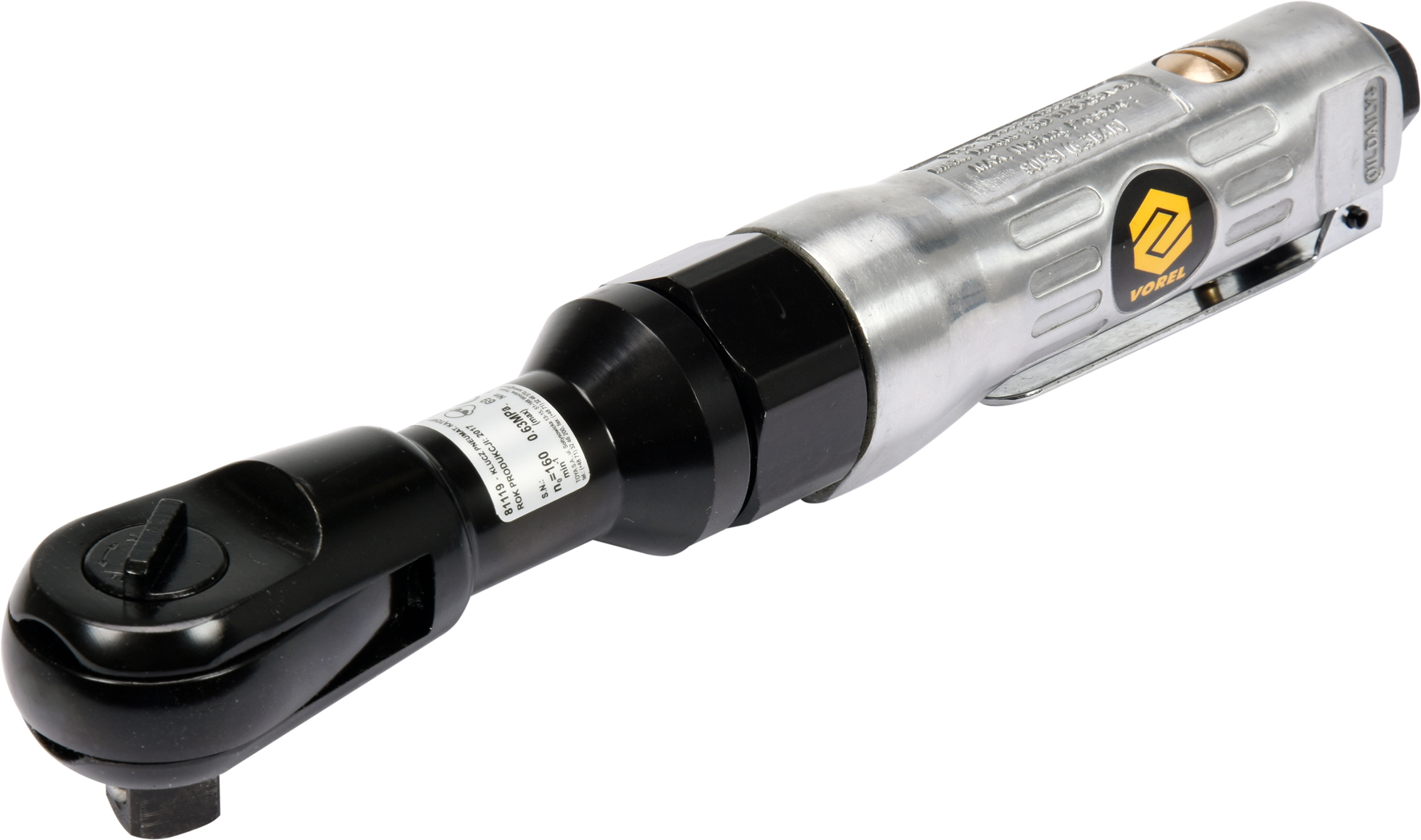 Pneimatiskais rokturis galvām | 12,5 mm (1/2 collas) | 69 Nm (81119)