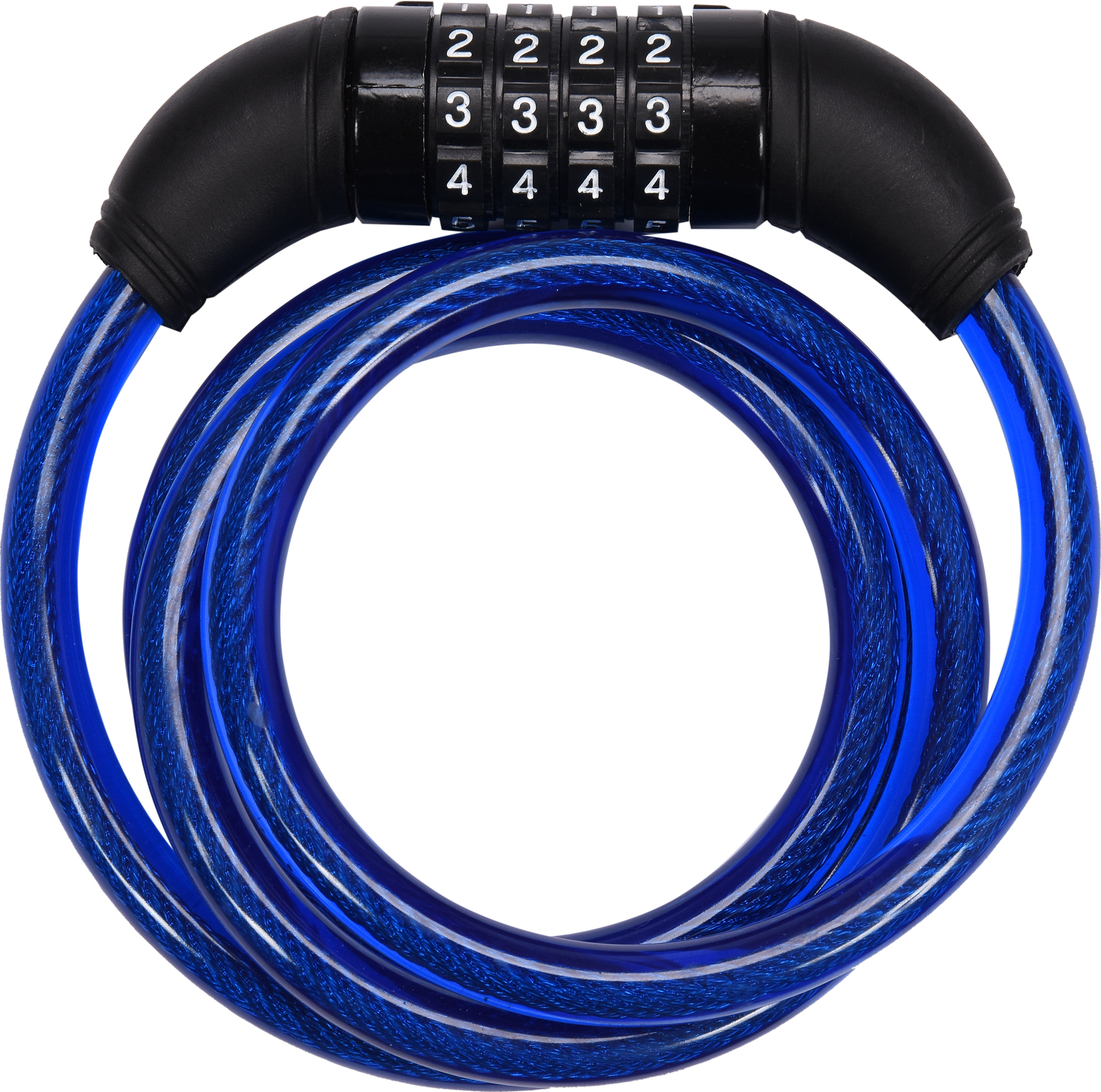 Velosipēda atslēga ar kodu 10x120cm (77845)