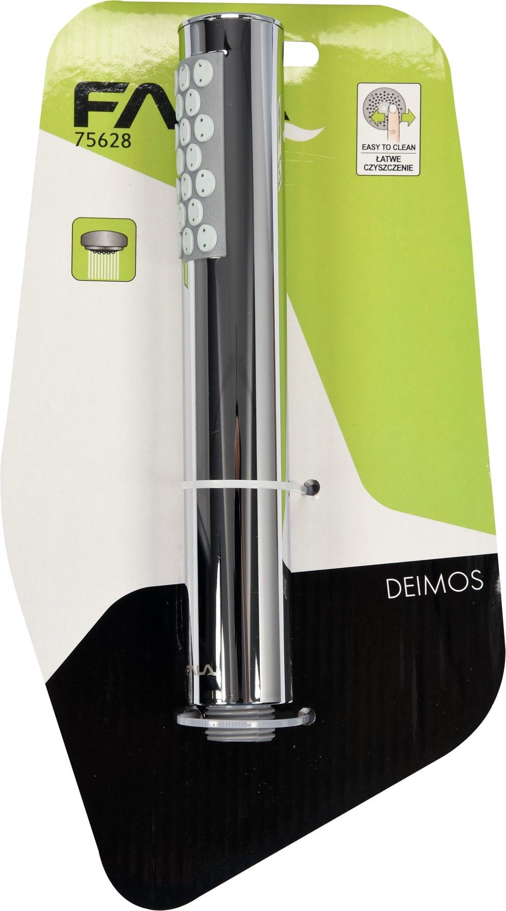 Dušas galva 1 strūklas funkcija, hromēta "Deimos" (75628) - Image 4