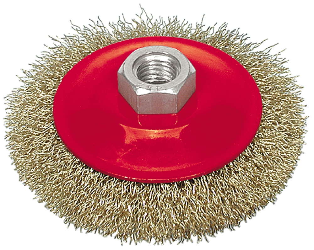 Stiepļu suka, diska tipa | daudzveidīgs | 115 mm | M14 (06973)