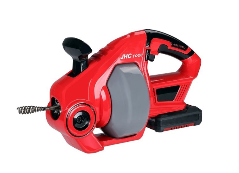 Kanalizācijas/kanalizācijas cauruļu tīrītājs/čūska | ar akumulatoru darbināms | 7,6 m | 18 V (DC18)