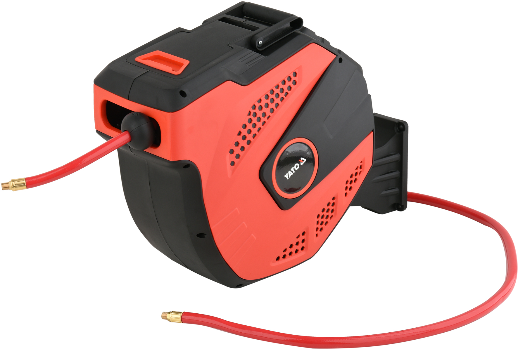 Saspiestā gaisa šļūtene ar automātisko spoli | 12,5 x 15 m (YT-24246)